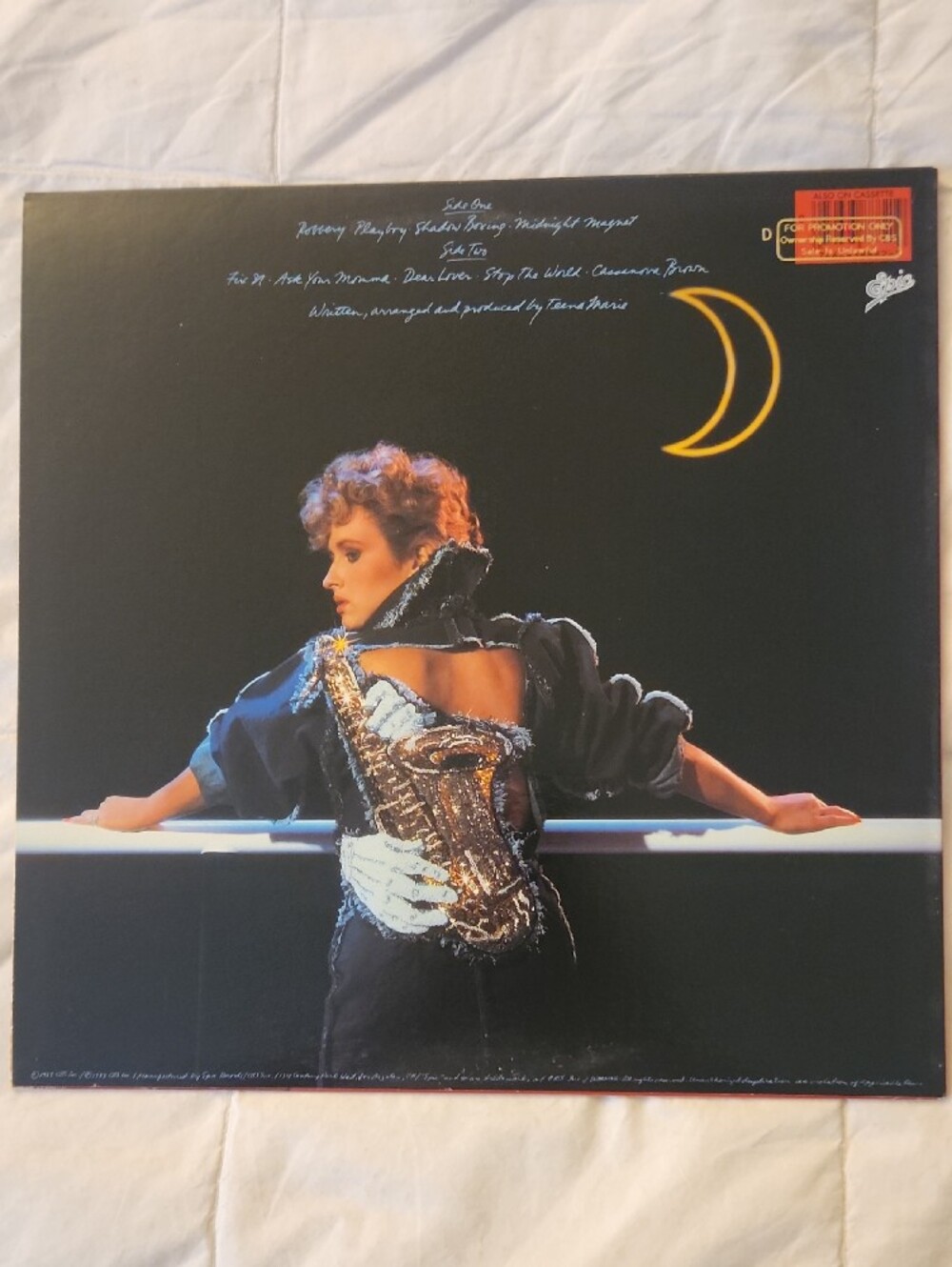 Teena Marie - Robbery (Black & Red Album Cover) Never Played Or Removed NM - Picture 3 of 4